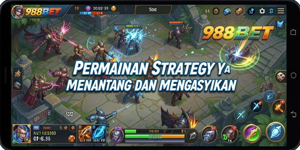 Tampilan screenshot 988BET menampilkan strategi permainan yang mendebarkan.