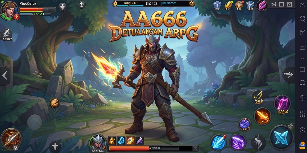 Screenshot menampilkan aksi seru dalam gameplay ARPG.