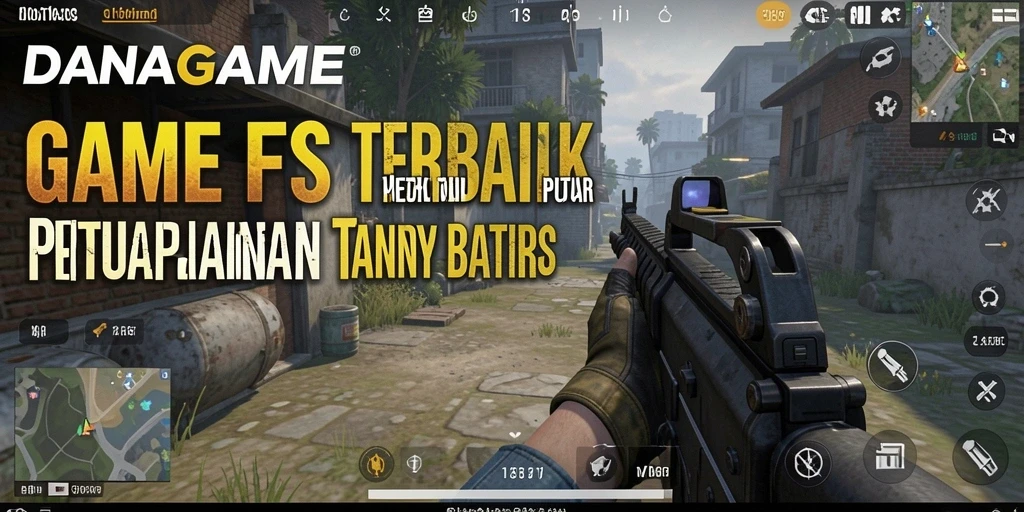 Gameplay mendebarkan di <strong>DANAGAME</strong> dengan aksi FPS yang intens.