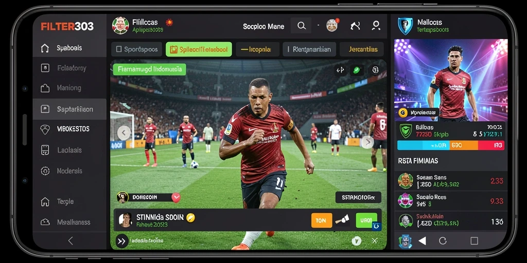 Tampilan menarik dari gameplay Sportsbook FILTER303 yang penuh aksi.