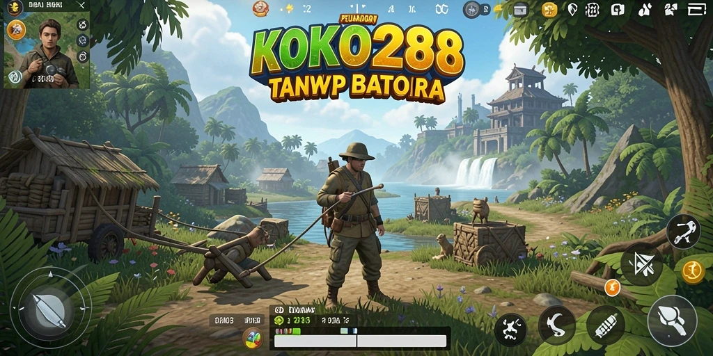 Gameplay dinamis dan interaktif di dunia terbuka KOKO288.