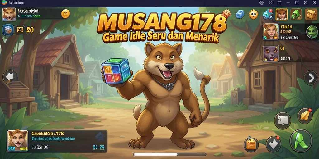 Tampilan gameplay menarik dalam MUSANG178 dengan berbagai karakter dan aktivitas.