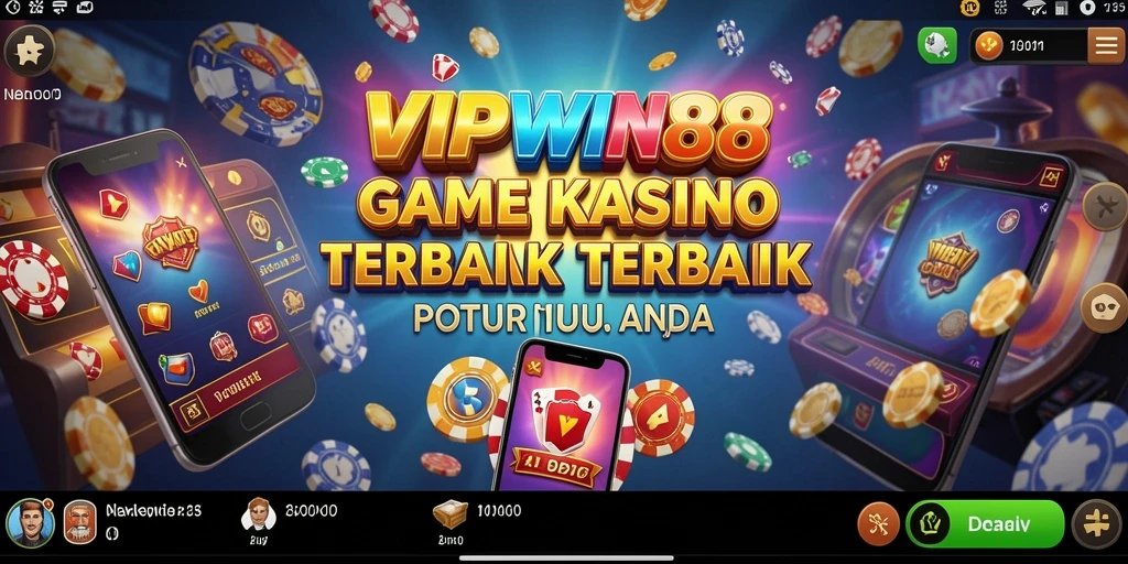 Tampilan menarik dari gameplay Kasino di VIPWIN88.